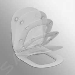 Duravit ME By Starck - Tapa Para Urinario, Con Tapa SoftClose, Blanco Alpino 0024090000 -Baño Suministros Tienda PHOTO 724