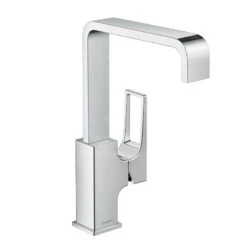 Hansgrohe Metropol - Grifo Monomando De Lavabo 230 Con Conjunto De Desagüe Push-Open, Cromo 74511000