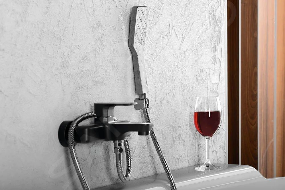 Sapho Spy - Grifo De Bañera, Negro Mate PY10/15 5 Sapho Spy - Grifo De Bañera, Negro Mate PY10/15 - Imagen 3