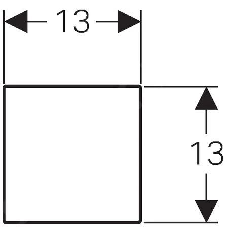 Geberit Accesorios - Placa De Cubierta Para El Control De La Descarga Para El Urinario, Acero Inoxidable 116.069.FW.1 4 Geberit Accesorios - Placa De Cubierta Para El Control De La Descarga Para El Urinario, Acero Inoxidable 116.069.FW.1 - Imagen 2