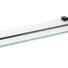 Novaservis Titania Naty - Estante, Longitud 520 Mm, Negro/vidrio 66653,5
