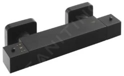 Sapho Dimy - Grifo Termostático De Ducha, Negro Mate DM245BL