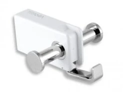 Novaservis Titania Yacore - Gancho Doble, Acero Inoxidable 65556,4