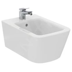 Ideal Standard Blend - Bidé Suspendido, 360x540 Mm, Con Rebosadero, Con Orificio Para Grifo, Blanco T368701 -Baño Suministros Tienda ab3871d6c02252c17e00ebe8