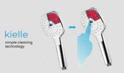 Kielle Vega - Conjunto De Teleducha, Barra Y Manguera, Cromo/blanco 20418SE0 -Baño Suministros Tienda abd08eeca5c8174f42187075