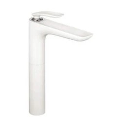 Kludi Balance - Grifo Monomando De Lavabo, Blanco/cromo 522989175
