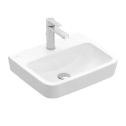 Villeroy & Boch O.novo - Lavamanos 500x370 Mm, Sin Rebosadero, Orificio Para Grifo, Blanco Alpino 43445101