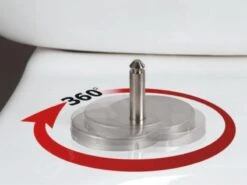 Aqualine Sofia - Asiento De WC Soft Close, Polipropileno, Blanco BS122 -Baño Suministros Tienda adca9b37c12f175019f0c968