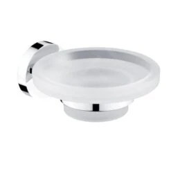 Nimco Unix - Jabonera Con Soporte, Vidrio Esmerilado/cromo UN 13059W-26