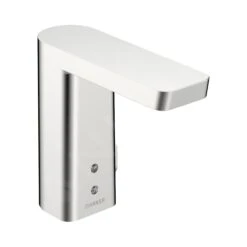 Hansa Stela - Grifo De Lavabo Automático Con Sensor, Alimentación Con Batería, Cromo 57162279