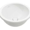 Villeroy & Boch Loop&Friends - Lavabo Encastrado, Diámetro 390 Mm, Sin Rebosadero, CeramicPlus, Blanco Alpino 4A5901R1 -Baño Suministros Tienda b95bd6d163efed7da5ab790c