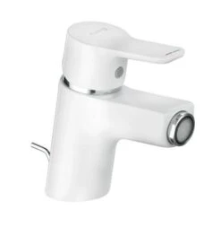 Kludi Pure&Easy - Grifo De Bidé Con Desagüe, Cromo/blanco 375339165