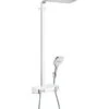 Hansgrohe Raindance Select E - Conjunto De Ducha Showerpipe 360 Con Termostato ShowerTablet Select 300, Blanco/cromo 27288400 1 Hansgrohe Raindance Select E - Conjunto De Ducha Showerpipe 360 Con Termostato ShowerTablet Select 300, Blanco/cromo 27288400 -Baño Suministros Tienda ba0e1ac7a67999a81b36a2fd