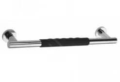 Sapho X-Round - Agarradero Antideslizante, Longitud 400 Mm, Acero Inoxidable XR505