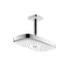 Hansgrohe Raindance Select E - Rociador De Ducha 300 2jet Con Conexión De Techo 100 Mm, EcoSmart, Blanco/cromo 26608400 2 Hansgrohe Raindance Select E - Rociador De Ducha 300 2jet Con Conexión De Techo 100 Mm, EcoSmart, Blanco/cromo 26608400 -Baño Suministros Tienda bcd5359035bb936275e8e573