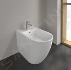 Villeroy & Boch Subway 3.0 - Bidé Independiente, Con Rebosadero, Orificio Para Grifo, CeramicPlus, Blanco Alpino 447100R1 -Baño Suministros Tienda bf461f58e8ee46cfec4a1a1f