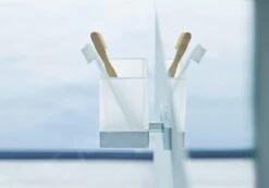 Duravit Karree - Vaso Para Cepillo Y Pasta De Dientes Con Soporte, Cromo/vidrio Opalino 0099511000 -Baño Suministros Tienda c0ba5f81f65f65487eae0ca8