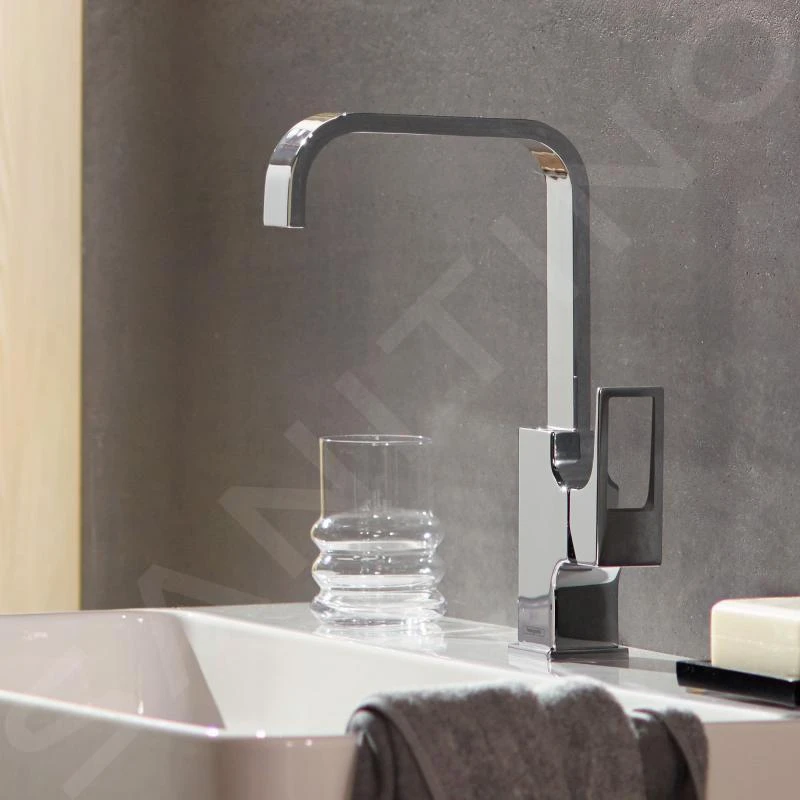 Hansgrohe Metropol - Grifo Monomando De Lavabo 230 Con Conjunto De Desagüe Push-Open, Cromo 74511000 6 Hansgrohe Metropol - Grifo Monomando De Lavabo 230 Con Conjunto De Desagüe Push-Open, Cromo 74511000 - Imagen 4