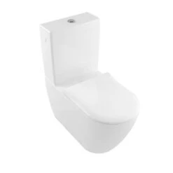 Villeroy & Boch Subway 2.0 - Taza Para Inodoro Completo, DirectFlush, CeramicPlus, Blanco Alpino 5617R0R1