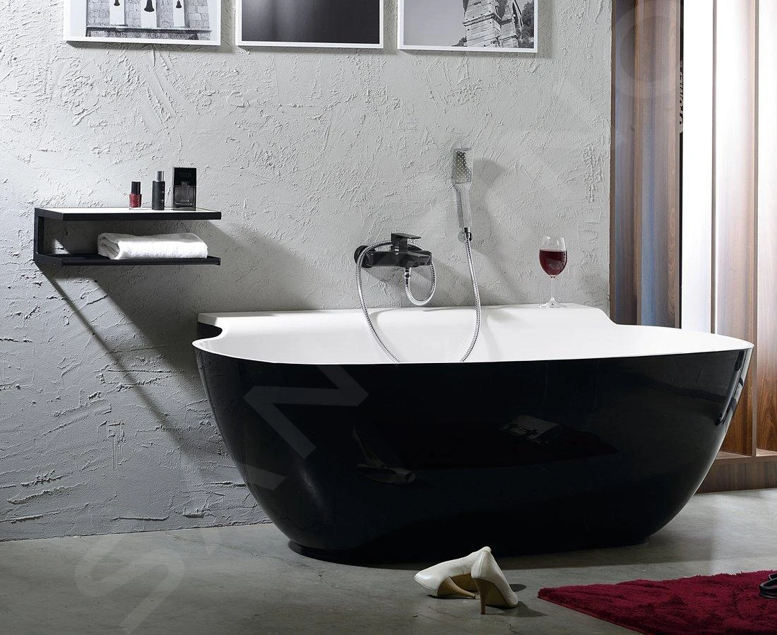 Sapho Spy - Grifo De Bañera, Negro Mate PY10/15 6 Sapho Spy - Grifo De Bañera, Negro Mate PY10/15 - Imagen 4