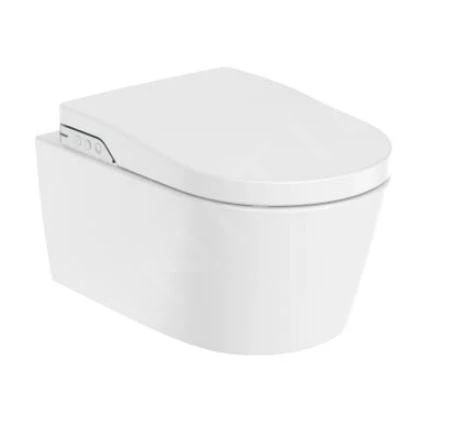Roca Inspira - Bidé Electrónico In-Wash Con Cerámica, Rimless, SlowClose, Blanco A803060001