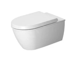 Duravit Darling New - Inodoro Suspendido, DuraFix, Blanco Alpino 2544090000