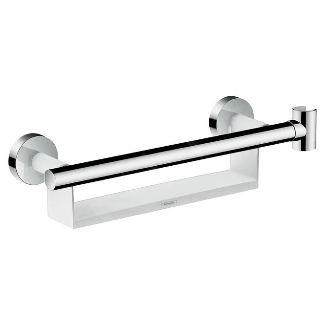 Hansgrohe Raindance Select S - Agarradero Comfort Con Soporte Porter Y Estantería, Cromo 26328400 3 Hansgrohe Raindance Select S - Agarradero Comfort Con Soporte Porter Y Estantería, Cromo 26328400