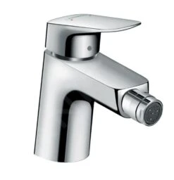 Hansgrohe Logis - Grifo De Bidé 70 Con Conjunto De Desagüe Y Tirador, Cromo 71203000
