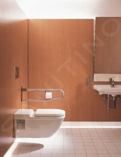 Duravit Starck 3 - Inodoro Suspendido, Sin Barreras, Con HygieneGlaze, Blanco Alpino 2203092000 -Baño Suministros Tienda d165e4fe80b2c3f8edda130b