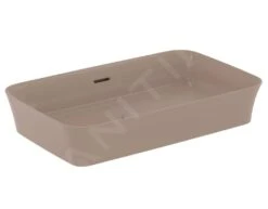 Ideal Standard Ipalyss - Lavabo Sobre Encimera, 650x400 Mm, Con Rebosadero, Kashmir E1887V4