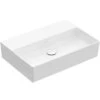 Villeroy & Boch Memento 2.0 - Lavabo De Mueble 500x420 Mm, Sin Rebosadero, Sin Orificio Para El Grifo, CeramicPlus, Blanco Alpino 4A225FR1 -Baño Suministros Tienda d37b4cc2efe65b2c74bdc3aa
