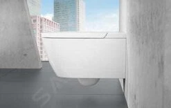 Villeroy & Boch ViClean - Inodoro Suspendido Con Asiento De Bidé, DirectFlush, Con CeramicPlus, Blanco Alpino V0E100R1 -Baño Suministros Tienda d6bf02644c358eda42b555c0