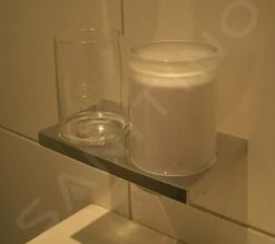 Keuco Edition 11 - Dispensador De Jabón Y Vaso Con Soporte, Cristal/cromo 11153019000 -Baño Suministros Tienda d6ffcf87f3d85a9981e4ae5b