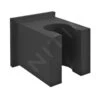 Sapho Accesorios - Soporte De Ducha De Pared, Negro Mate SD615 -Baño Suministros Tienda d78ad606a8c79df73aab88a2