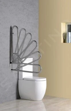 Sapho Equipamiento De Baño - Agarradero Plegable, Longitud 813 Mm, Acero Inoxidable XH518 -Baño Suministros Tienda d8f86fab8b57c5b8c8b6d610 1