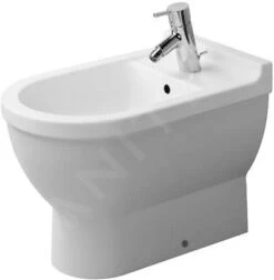 Duravit Starck 3 - Bidé De Pie Con Rebosadero, Con WonderGliss, Blanco 22301000001