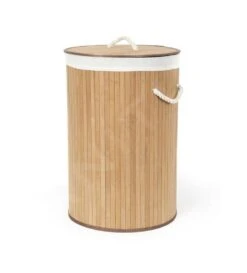 Compactor Free - Cesta De Ropa Sucia 400x600 Mm, Bambú RAN5213