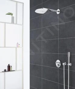 Grohe Rainshower SmartActive - Rociador De Ducha 310, Brazo De Ducha 430 Mm, 2 Chorros, Cromo 26475000 -Baño Suministros Tienda de7d5e175ddb8706eec44995