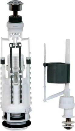 Sapho Kid - Sistema De Descarga Económica, Pulsador De Descarga Doble, 3/6 L IT1025