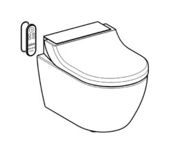 Geberit AquaClean - Bidé Electrónico Tuma Comfort Con Cerámica, Rimfree, SoftClosing, Acero Inoxidable Cepillado 146.292.FW.1 -Baño Suministros Tienda e0a7f84b14e480934557bcd3 1