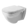 Duravit D-Code - Inodoro Suspendido, Descarga Plana, Blanco Alpino 22100900002