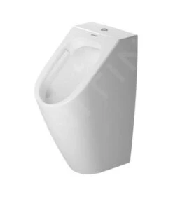 Duravit ME By Starck - Urinario, Entrada De Agua Superior, Rimless, Con WonderGliss, Blanco Alpino 28153000001