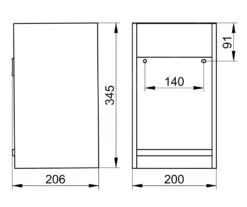 Keuco Edition 11 - Cesta Para Toallas De Pared, Blanco/cromo 11172380000 -Baño Suministros Tienda e4cf25ab3497b9ba01cb1614