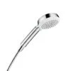 Hansgrohe Crometta 100 - Alcachofa De Ducha Vario EcoSmart 9 L/min, 4 Chorros, Blanco/cromo 26827400 -Baño Suministros Tienda e622d1cdfebeb955bacc57d1
