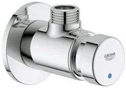 Grohe Euroeco Cosmopolitan T - Grifo De Pared Con Cierre Automático, Cromo 36267000