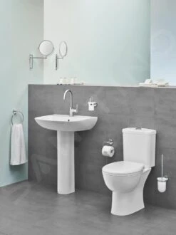 Grohe Bau Ceramic - Cisterna De Descarga Para Inodoro Completo, 343x153 Mm, Entrada De Agua Inferior, Blanco Alpino 39436000 -Baño Suministros Tienda e90c868e1f0259521ee9551b