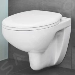 Ideal Standard ProSys - Conjunto De Módulo De Instalación Empotrado, Inodoro Y Asiento Bau Ceramic, Pulsador Oleas M2, Rimless, SoftClose, Cromo ProSys80M SP135 -Baño Suministros Tienda f0198835aef47a1f19c04475