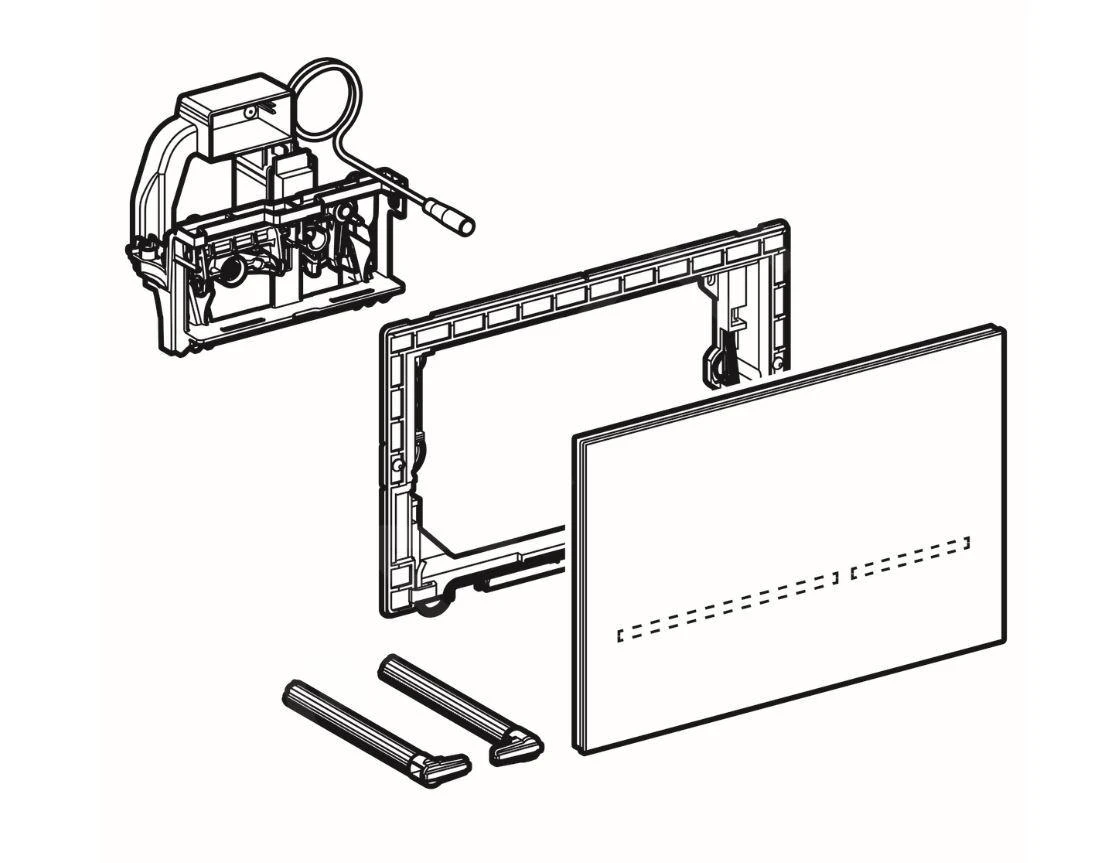 Geberit Sigma80 - Pulsador Para WC Sin Contacto Para Descarga Doble, Alimentación De Red, Vidrio Con Espejo 116.092.SM.1 5 Geberit Sigma80 - Pulsador Para WC Sin Contacto Para Descarga Doble, Alimentación De Red, Vidrio Con Espejo 116.092.SM.1 - Imagen 3