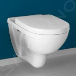 Villeroy & Boch O.novo - Inodoro Suspendido Con Asiento SoftClosing, DirectFlush, Blanco Alpino 5660HR01 -Baño Suministros Tienda f2de749fc84b0f89af25ff95