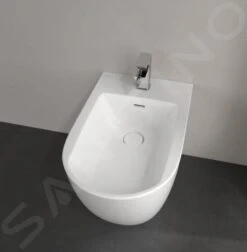 Villeroy & Boch Subway 3.0 - Bidé Independiente, Con Rebosadero, Orificio Para Grifo, CeramicPlus, Blanco Alpino 447100R1 -Baño Suministros Tienda f47f2bfe8f3ea260aa9db94e